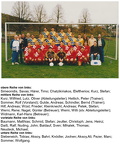 SC Urbach I Saison 1996 1997 Landesliga Mannschaftsfoto farbig mit Namen