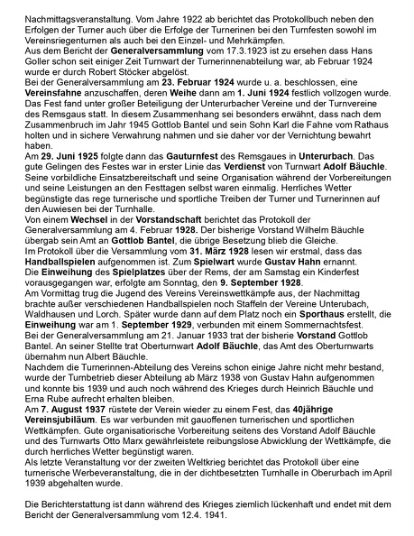 Turnverein Unterurbach 60jaehriges Jubilaeum 1957 Mitteilungsblatt Seite 3.jpg