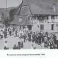 Fahnenweihe 1924 Festzug