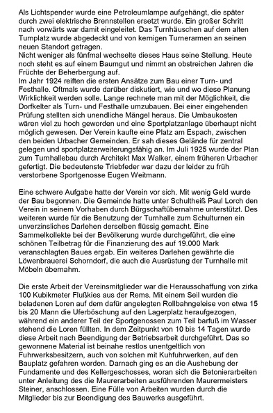TSV Oberurbach Festschrift 50 Vereinsjubilaeum 1949 Seite 3
