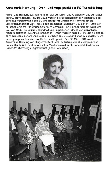 Turnabteilung 1. FC-TV Urbach Turnmutter Annemarie Hornung.jpg