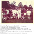 TSV Urbach Firtz-Walter-Traditionself Gruppenbild mit Namen teilweise