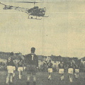 TSV Urbach Fritz-Walter-Traditionself Zeitungsfoto Hubschrauber