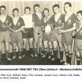 TSV Urbach Meistermannschaft 1956 1957 mit Namen