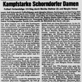 VfL Schorndorf Damen Saison 1981 82 TSV Lehrensteinsfeld VfL Schorndorf 30.08.1981