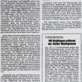 VfL Schorndorf Landesliga Saison 1981 82 5. Spieltag VfL Schorndorf SGV Freiberg 06.09.1981 Zeitungsbericht