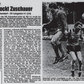 VfL Schorndorf Landesliga Saison 1981 82 9. Punktspiel VfL Schorndorf SV Leingarten 10.10.1981 Zeitungsbericht