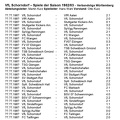 VfL Schorndorf Saison 1982 83 Verbandsliga Spiele der Saison Seite 1