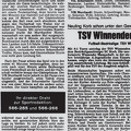 Vfl Schorndorf Saison 1981 82 3. Spieltag 15.08.1981 VfL Schorndorf VfR Murrhardt Spielbericht Original