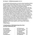 SC Urbach Saison 1991 92 3. Punktspiel SC Urbach VfR Birkmannsweiler 08.09.1991