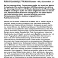 VfL Schorndorf Landesliga Saison 1981 82 VfR Altenmuenster VfL Schorndorf 33. Spieltag 15.05.1982 Zeitungsbericht Seite 1