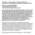 SC Urbach Saison 1991 92 Zeitungs-Vorbericht 28.. Spieltag (letzter) am 31.05.1992