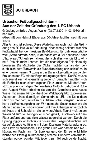 FC Urbach Anekdote aus der Gruenderzeit von August Walter, Teil 1.jpg