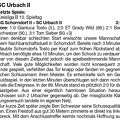 SC Urbach II Kreisliga B3  Saison 2025 2026 Spieltag 26.10.2025 Teil 1