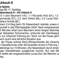 SC Urbach II Kreisliga B3 Saison 2025 2026 Spieltag 01.03.2026 Spielbericht Teil 1