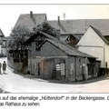 Beckengasse Blick auf Huettendorf