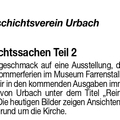 Ortsansichten Urbach MBlatt 11.06.2026