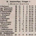 FCTV Urbach II. Amateurliga Staffel 1 Saison 1958 1959