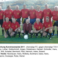 Nostalgiespiel Einweihung Kunstrasenplatz 2011 ehem. FC- gegen ehem. TSV-Spieler