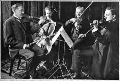 Letz Hans Kneisel Quartet 1912 erster von links