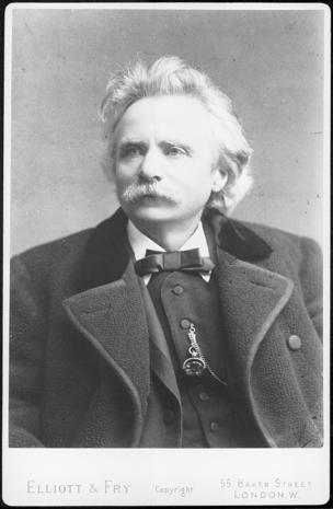 Grieg Edvard 1843 1907 Brustbild UB Frankfurt