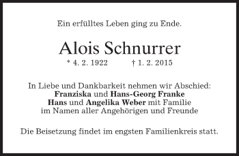 Schnurrer Alois Todesanzeige 1922 2015.jpg