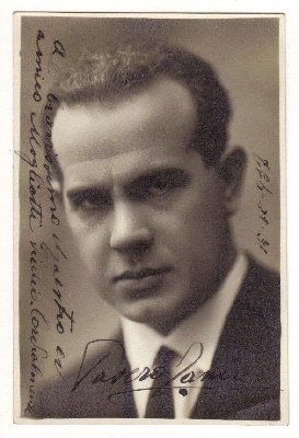 Pasero Tancredi 1893 1983 Autogrammkarte