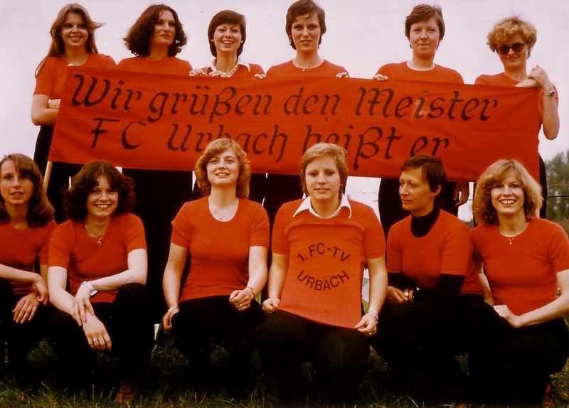 FCTV Urbach Meister 1977 1978 Groupies
