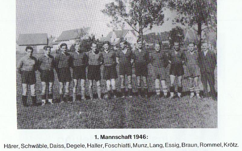 FCTV Urbach 1. Mannschaft 1946