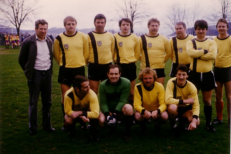 FCTV Urbach AH Mannschaft mit Rudi Stolhofer