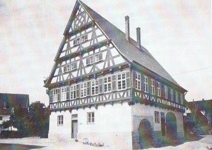 Rathaus Urbach Nord nach 1937