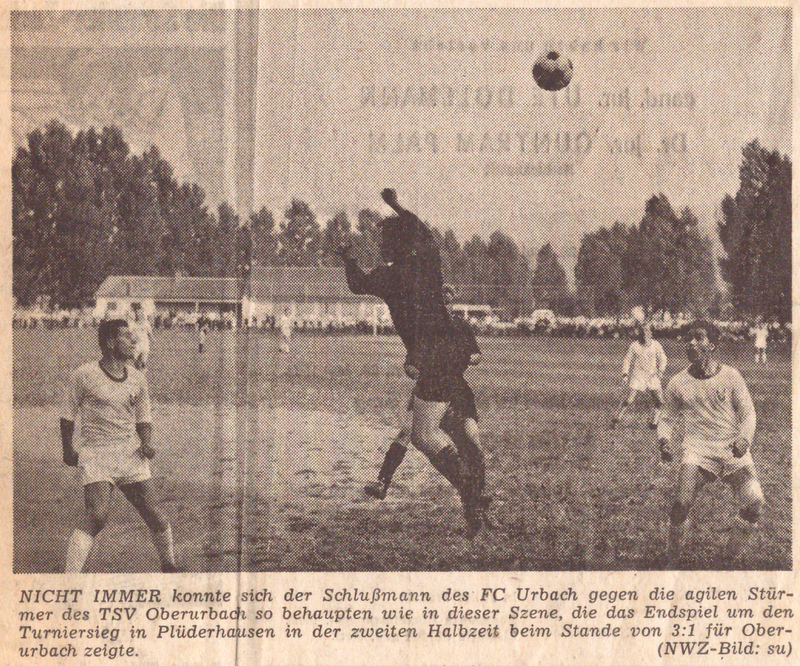 TSV Urbach Nachbarschaftsturnier 1964 2. Foto