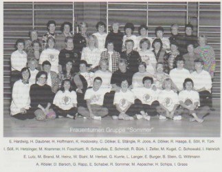 TG Urbach Frauengruppe Sommer 1997